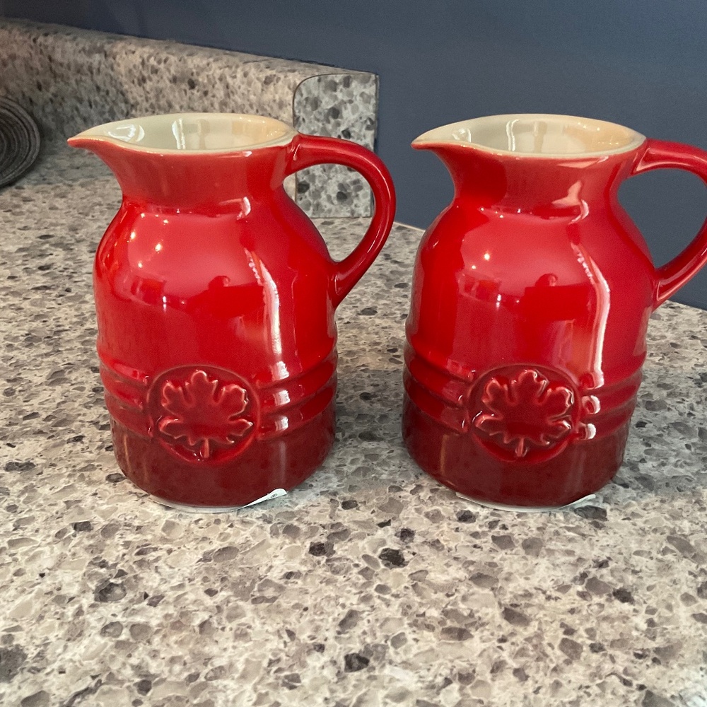 LeCreuset Syrup Jars